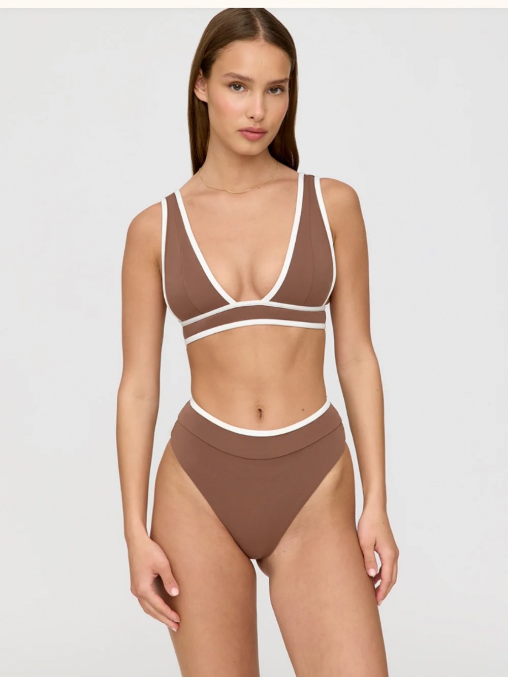 Saint Tropez Contrast Trim Bikini